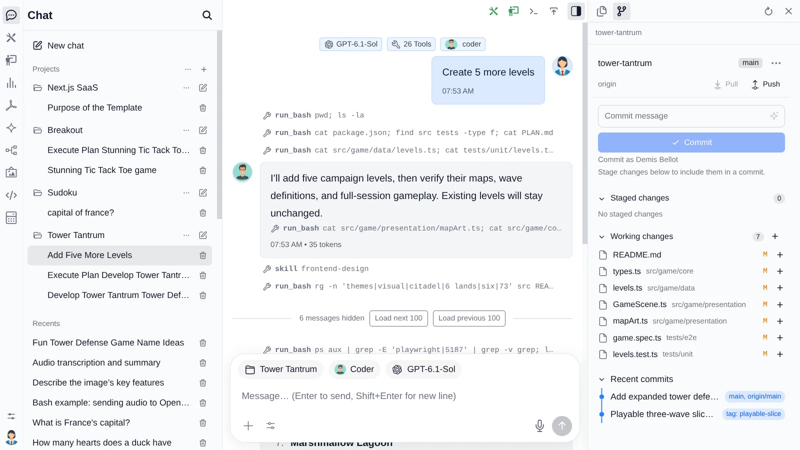 Project Git repository